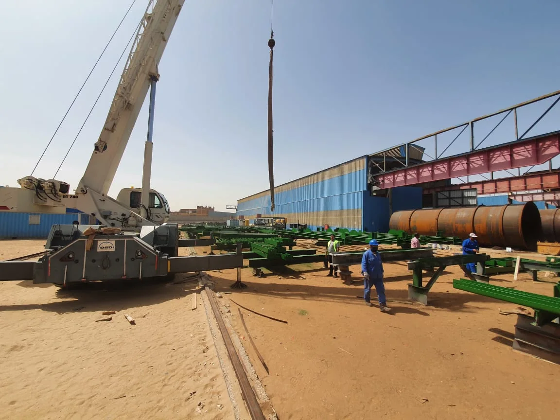 Power Steel industrial site execution